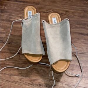 Steve Madden Bonelli Tie Up Wedges